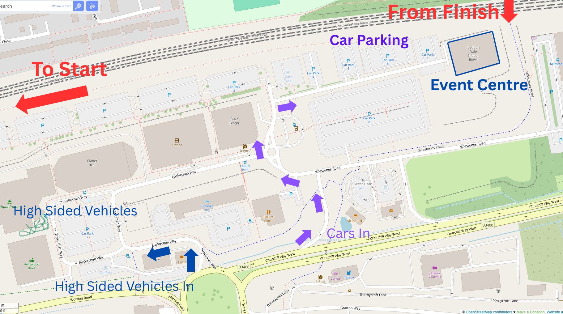 Map of Site